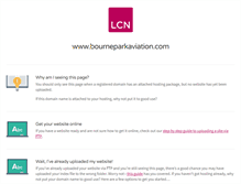 Tablet Screenshot of bourneparkaviation.com